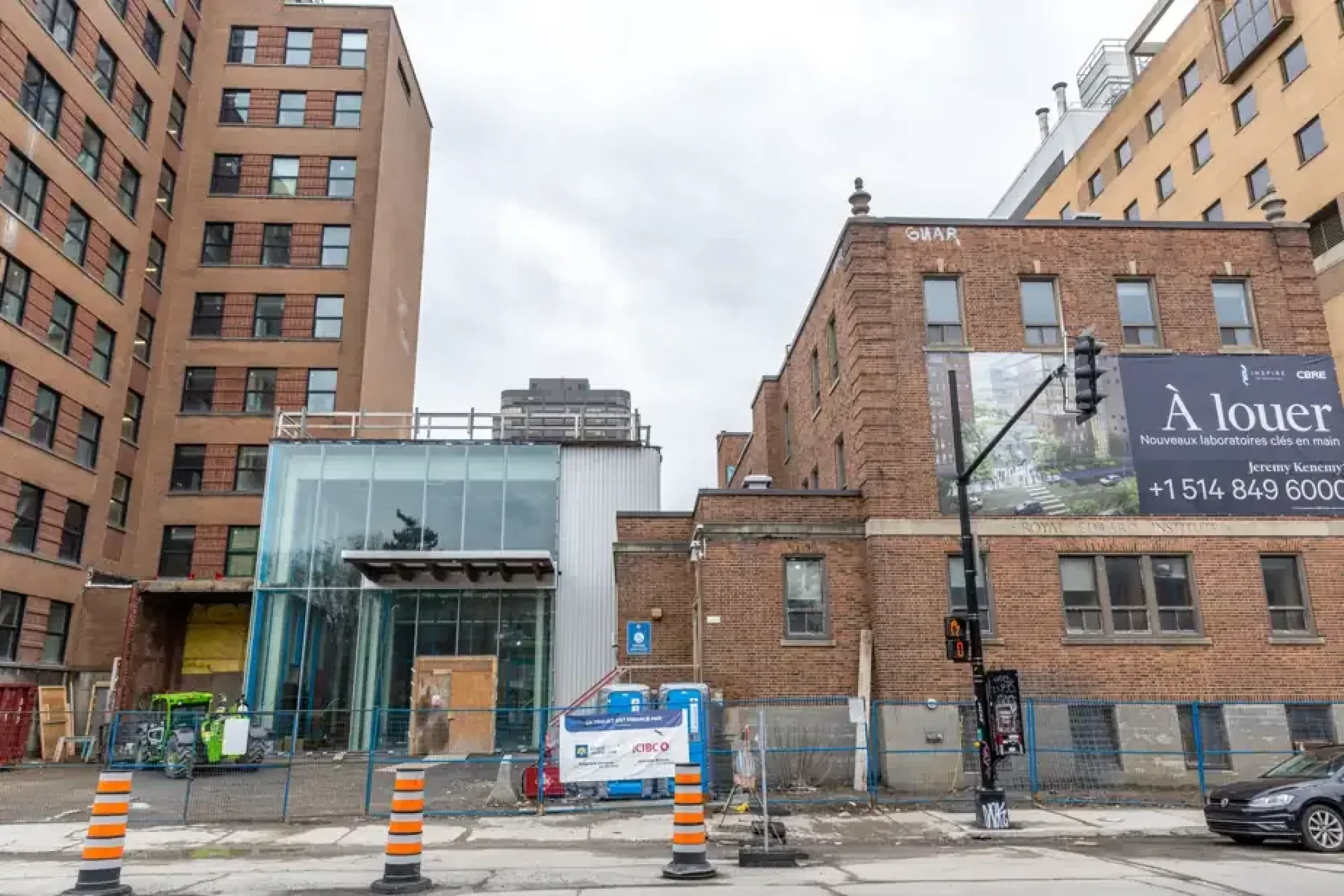 Un campus biotech continue de pousser rue Saint-Urbain