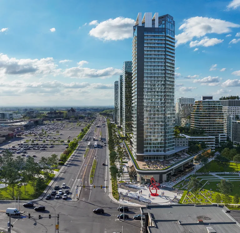 Centre-ville de Laval.