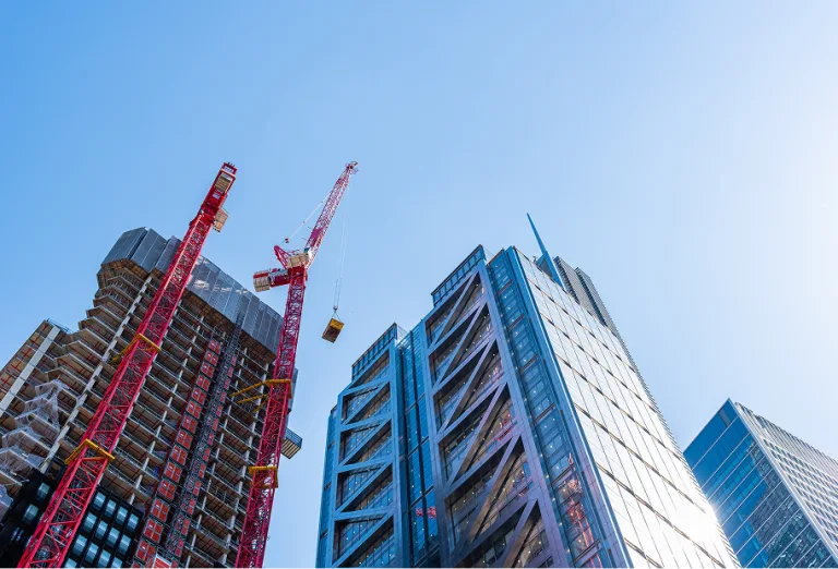 Édifices en construction